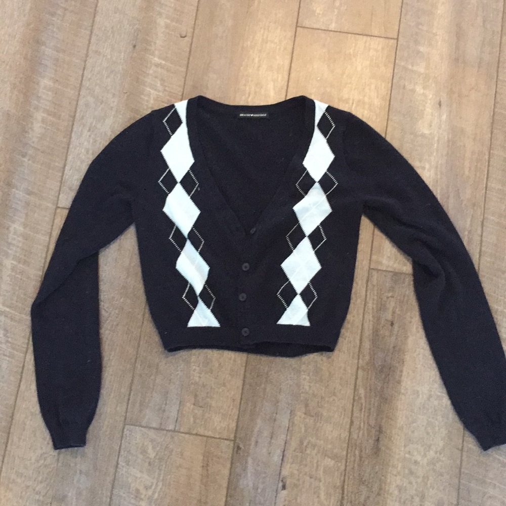 Navy Brandy Melville sweater.